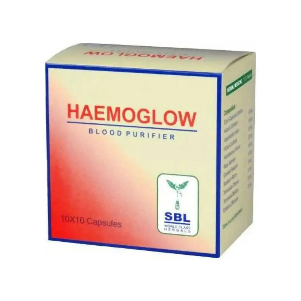 SBL Homeopathy Haemoglow Blood Purifier Capsules - Mytrendzcart