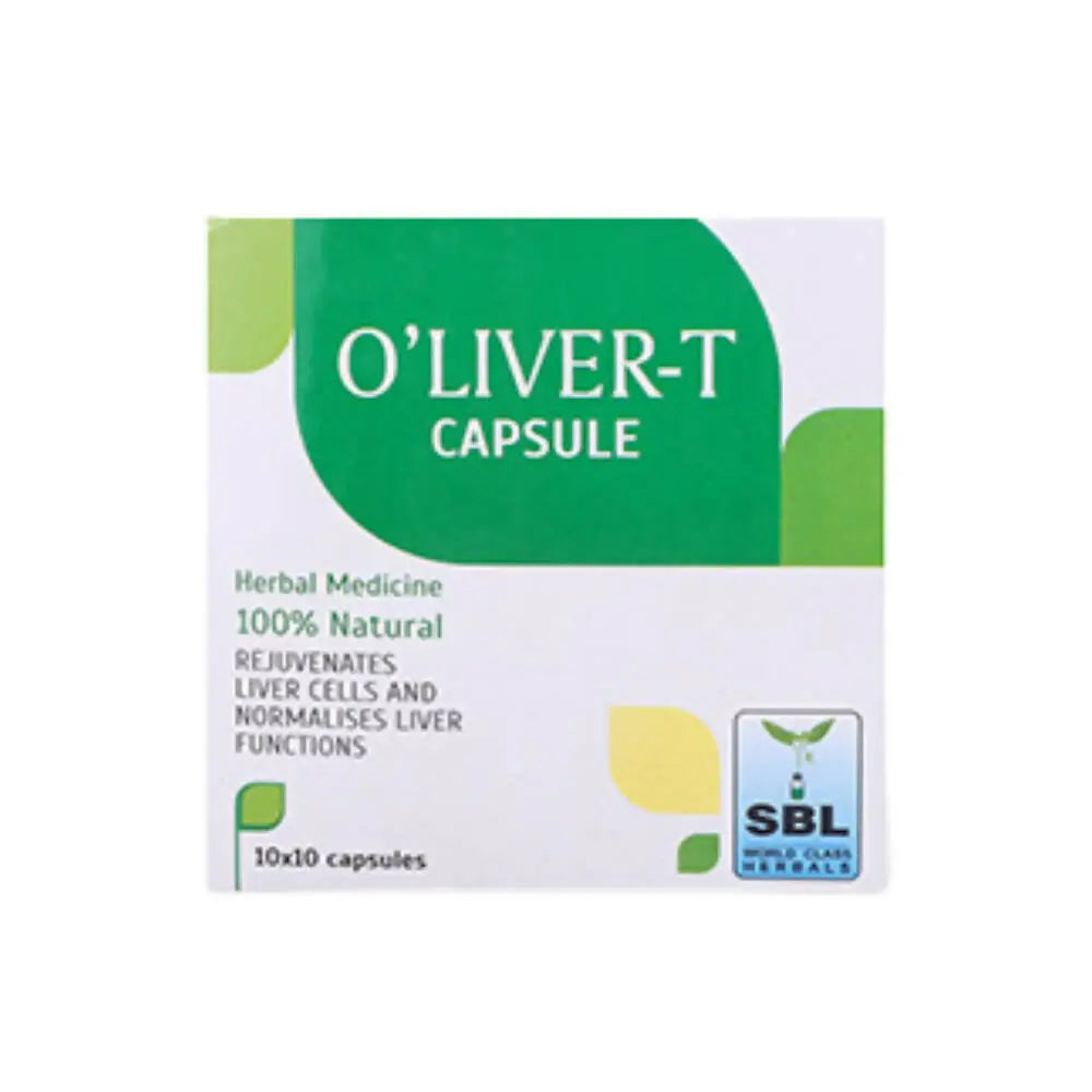 SBL Homeopathy O Liver-T Capsules - Mytrendzcart