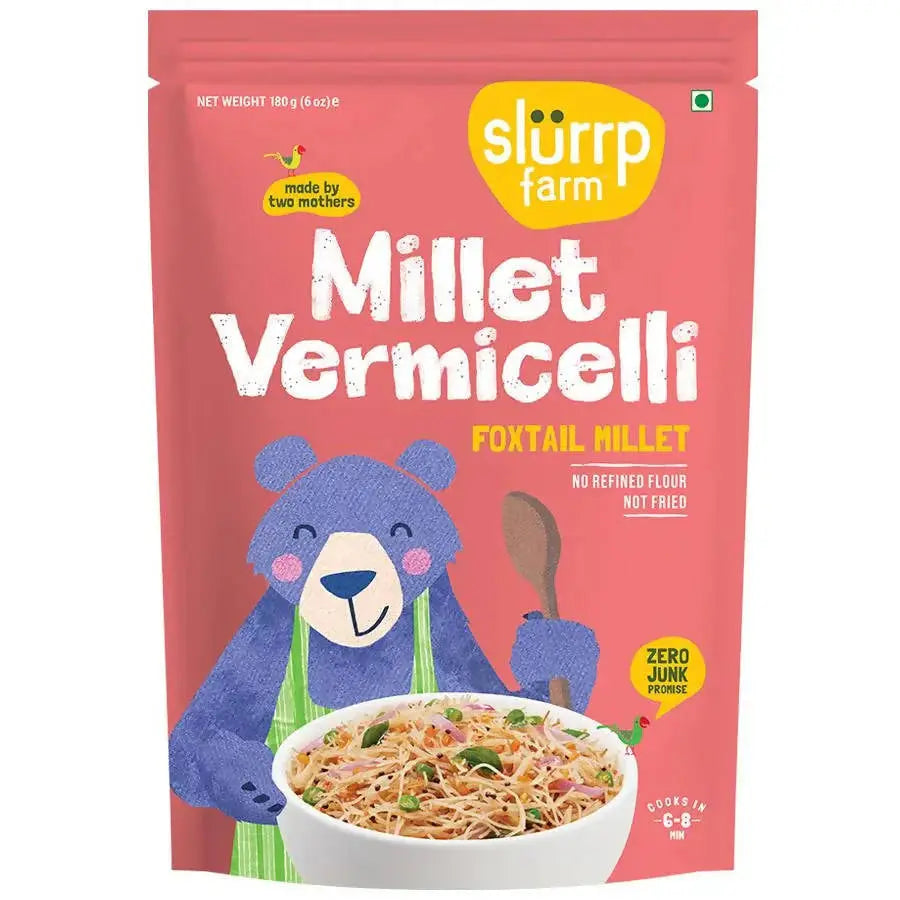 Slurrp Farm Foxtail Millet Vermicelli -180 gm - Mytrendzcart