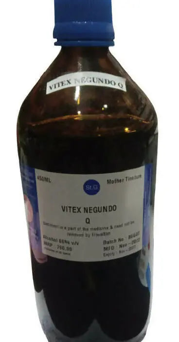 St. George's Homeopathy Vitex Negundo Mother Tincture Q - Mytrendzcart