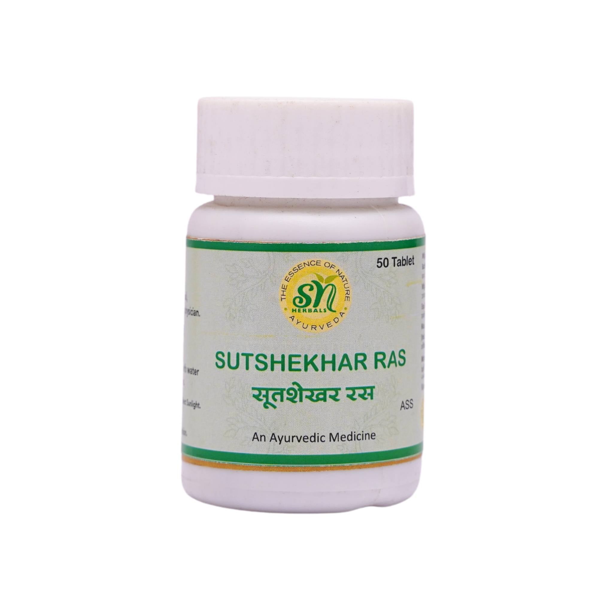 SN Herbals Sutshekhar Ras Tablets - Mytrendzcart
