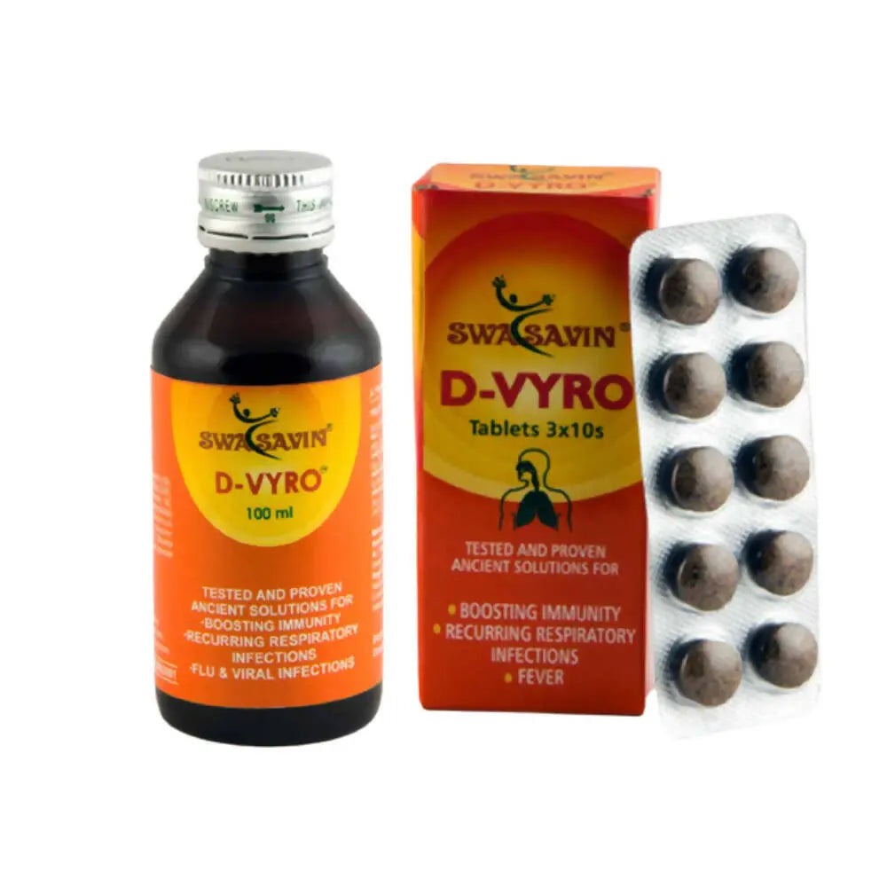 Swasavin D Vyro Syrup & Tablets Combo - Mytrendzcart