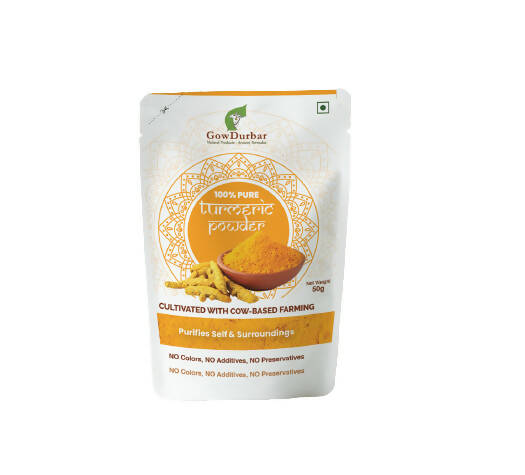 GowDurbar Pure Turmeric Powder - Mytrendzcart