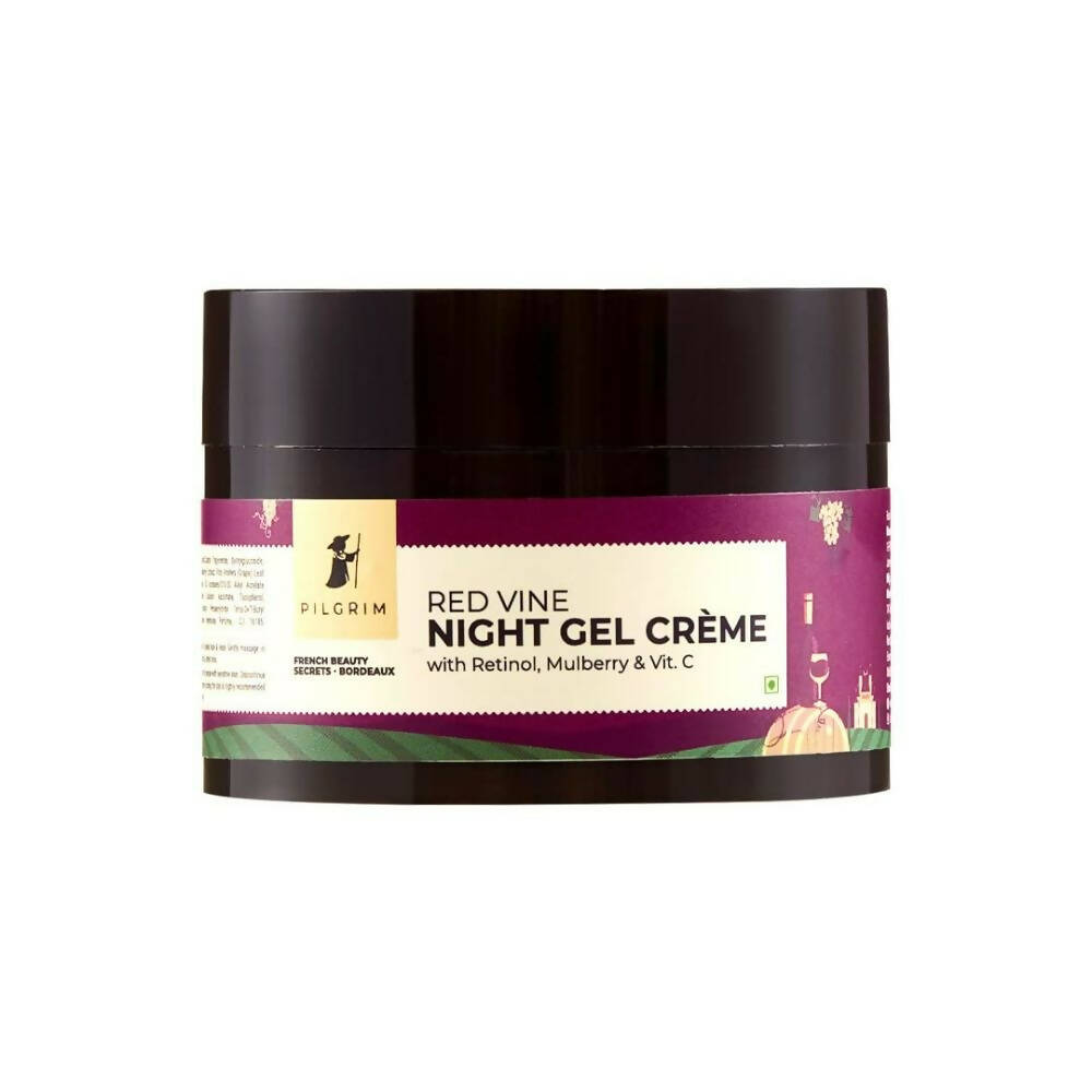 Pilgrim French Red Vine Anti Aging Night Gel Cream - Mytrendzcart