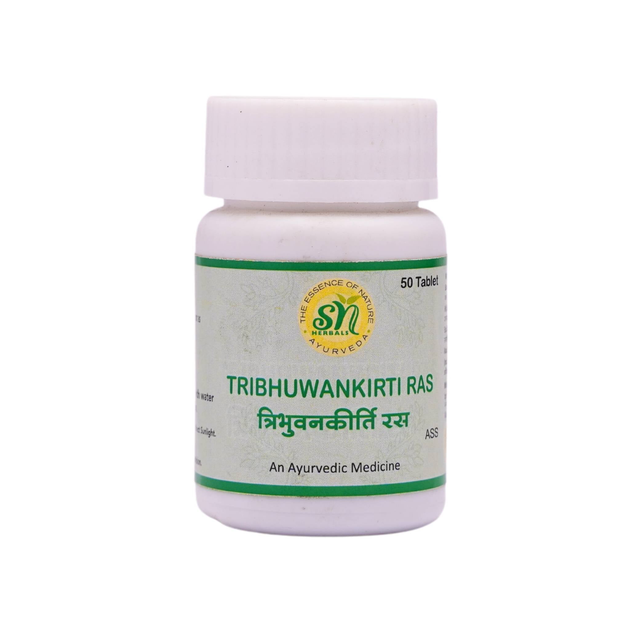 SN Herbals Tribhuwan Kriti Ras Tablets - Mytrendzcart