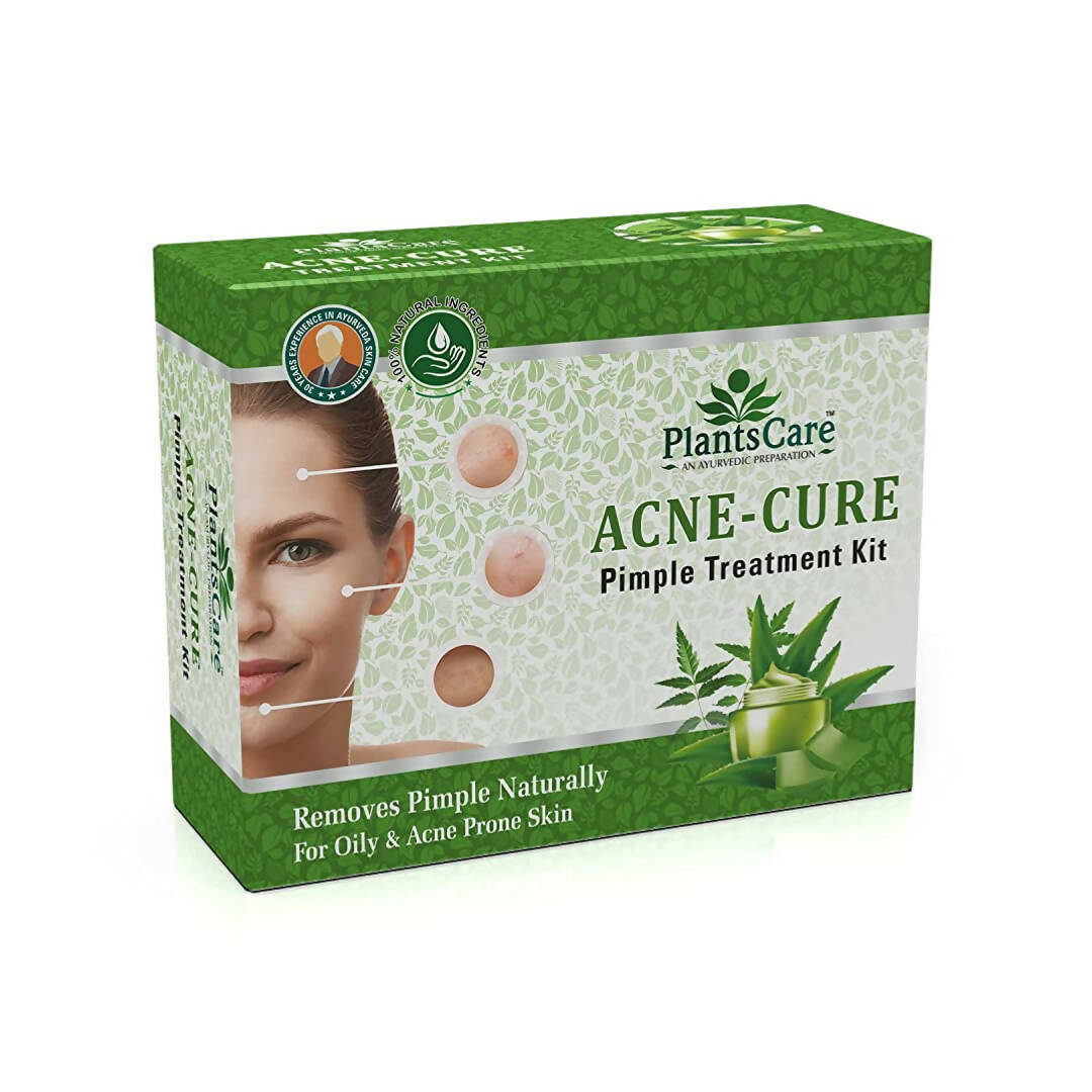Plants Care Acne Cure Pimple Treatment Kit 140+165ml - Mytrendzcart