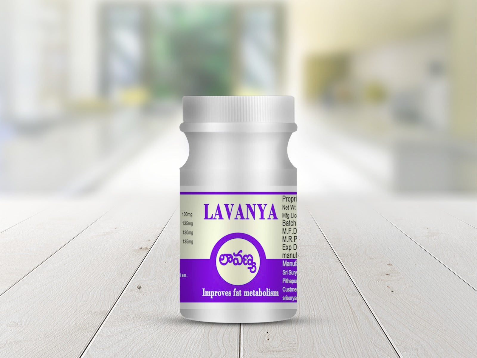 Sri Surya Ayurveda Lavanya Capsules - Mytrendzcart