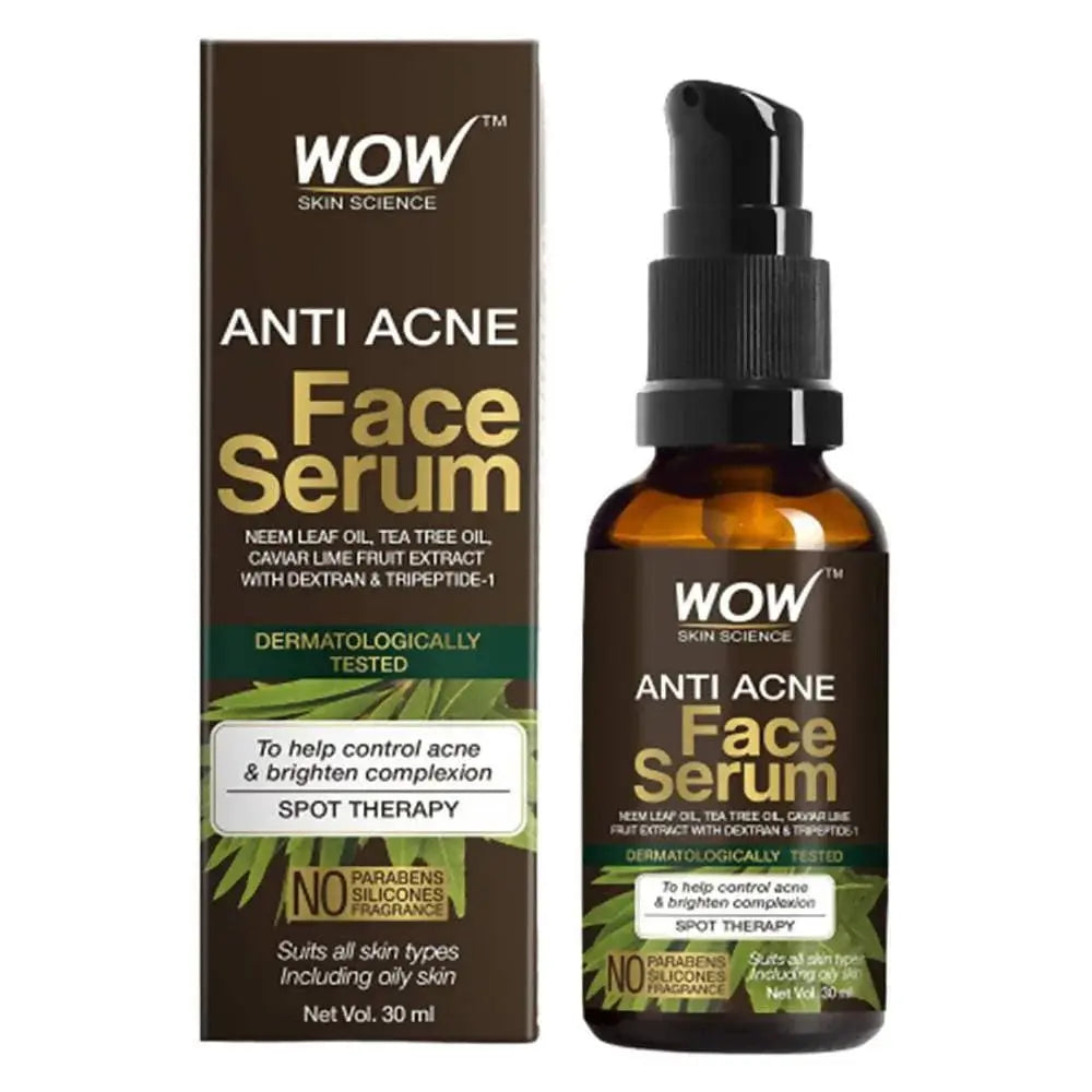 Wow Skin Science Anti Acne Face Serum - Mytrendzcart