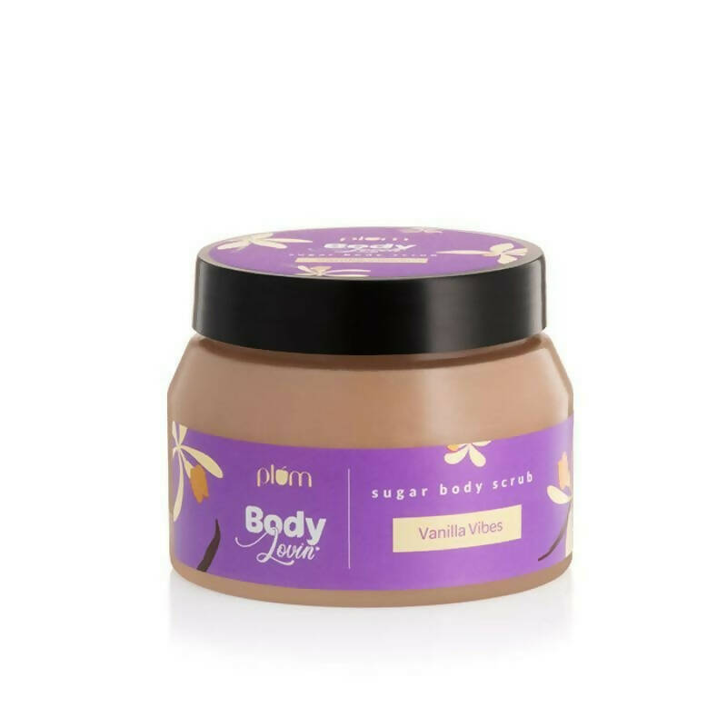 Plum Body lovin Vanilla Vibes Sugar Body Scrub - Mytrendzcart