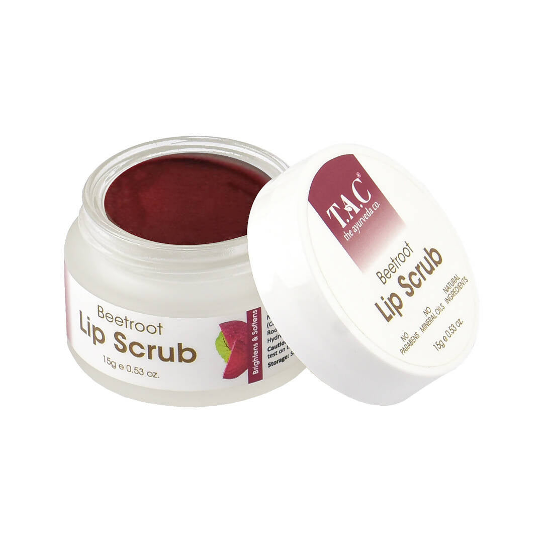 TAC - The Ayurveda Co. Beetroot Lip Scrub - Mytrendzcart
