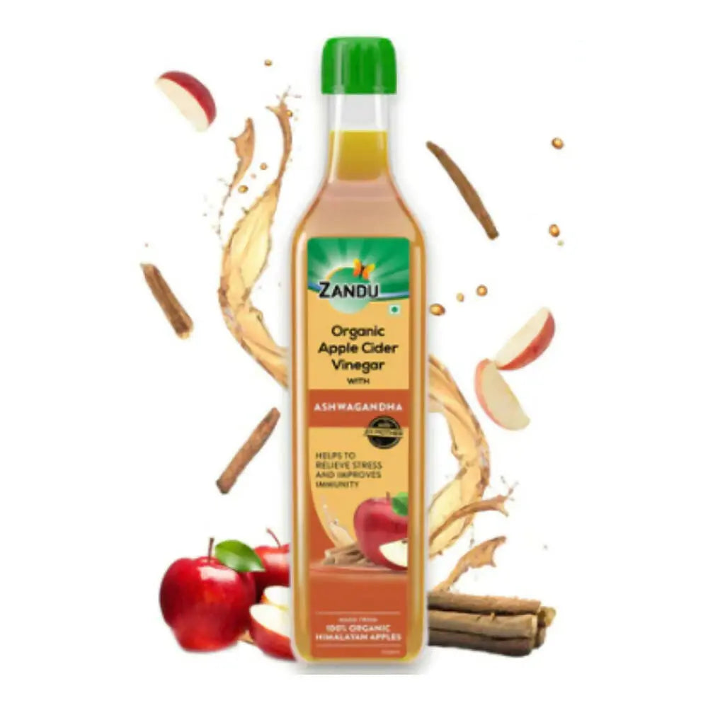 Zandu Organic Apple Cider Vinegar With Ashwagandha - Mytrendzcart