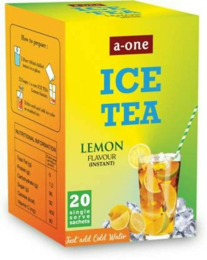 A - One Ice Tea Lemon Flavour Instant - Mytrendzcart