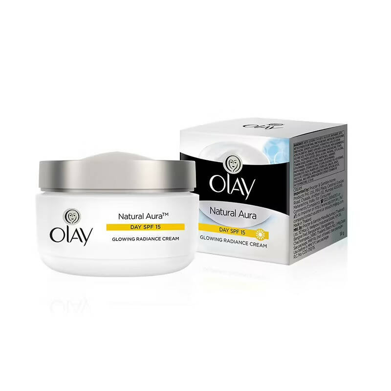 Olay Natural Aura Glowing Radiance Day Cream SPF 15 - Mytrendzcart