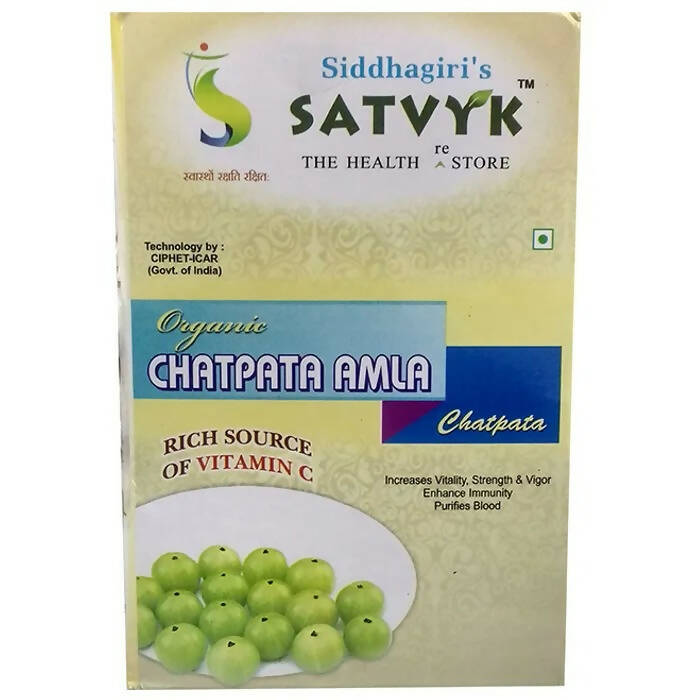 Siddhagiri's Satvyk Organic Amla Chatpata Candy - Mytrendzcart