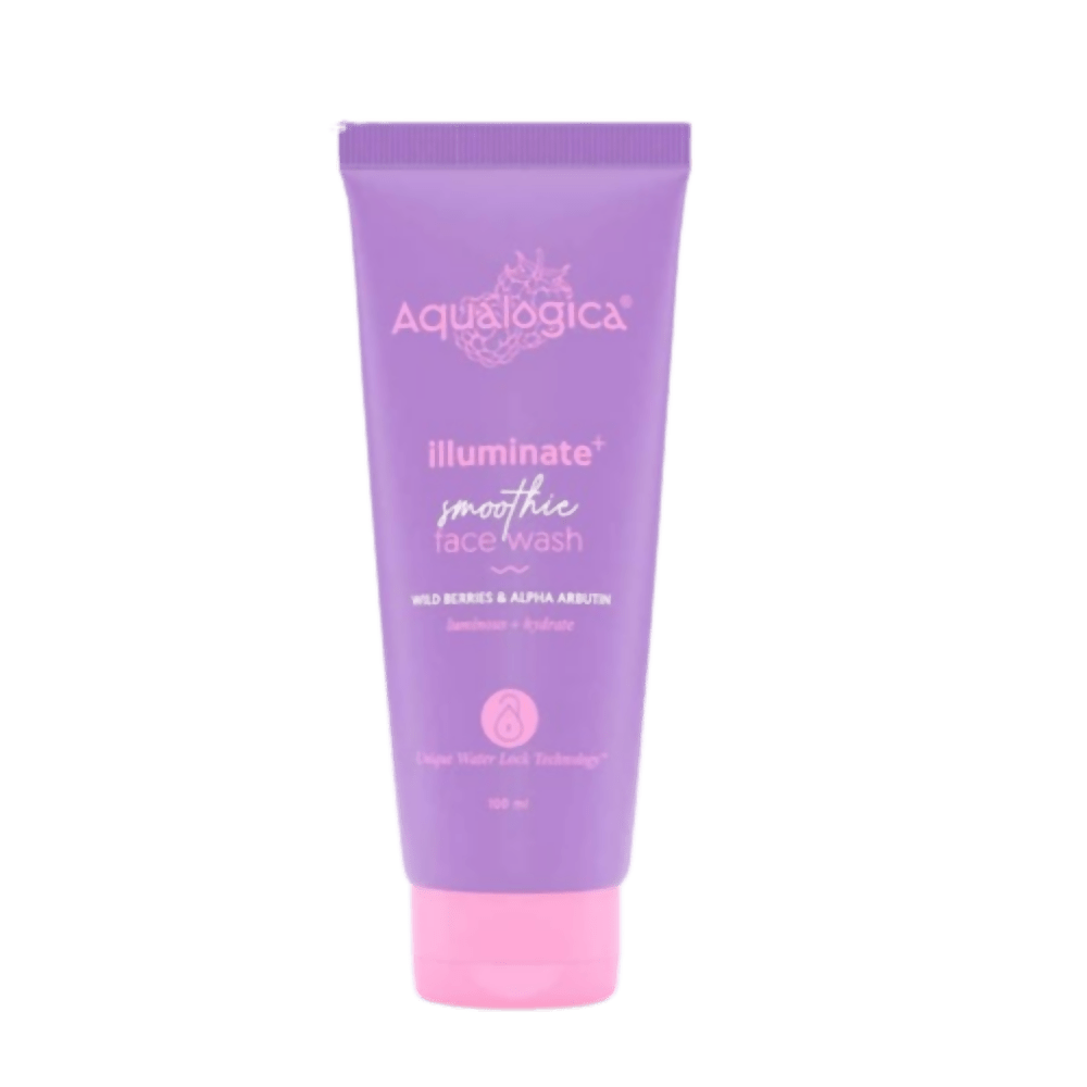 Aqualogica Illuminate+ Smoothie Face Wash With Wild Berries & Alpha Arbutin - Mytrendzcart