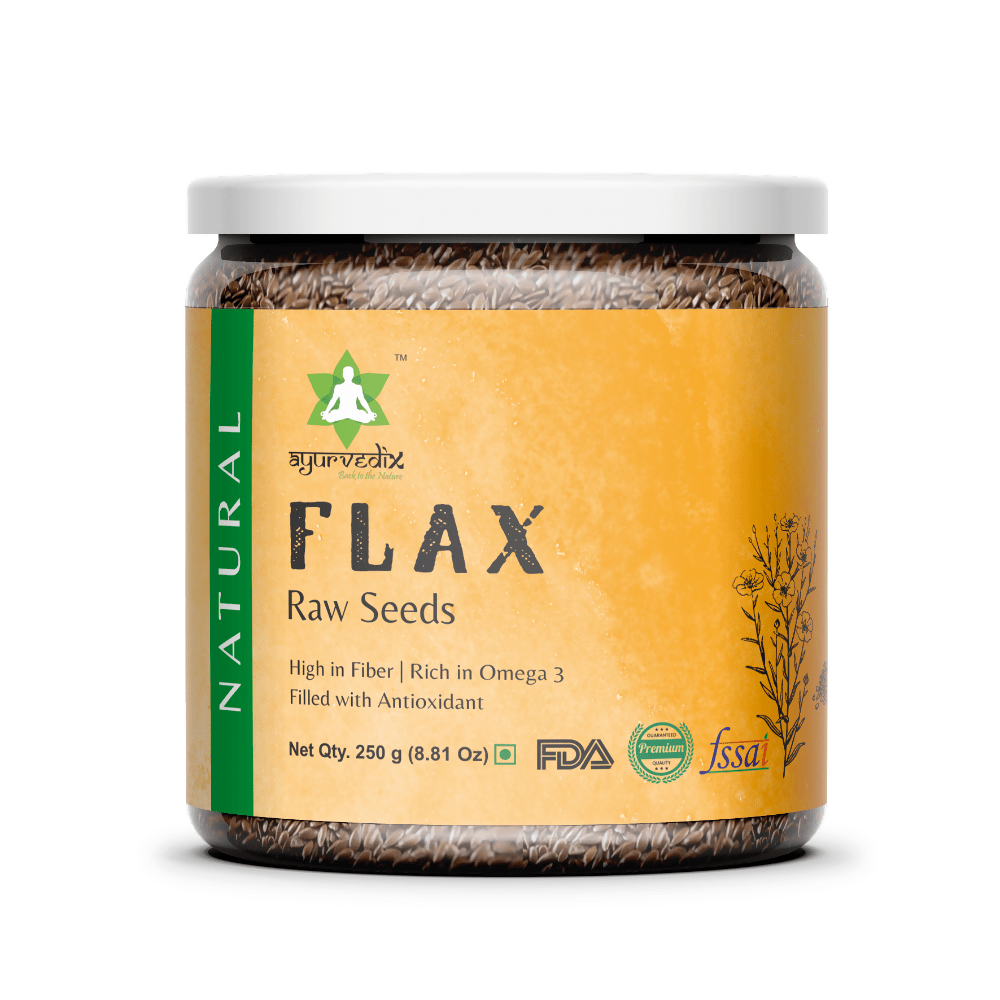 Ayurvedix High - Quality Flax Seeds - Mytrendzcart