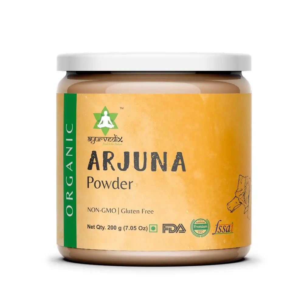 Ayurvedix Pure and Organic Arjuna Powder - Mytrendzcart