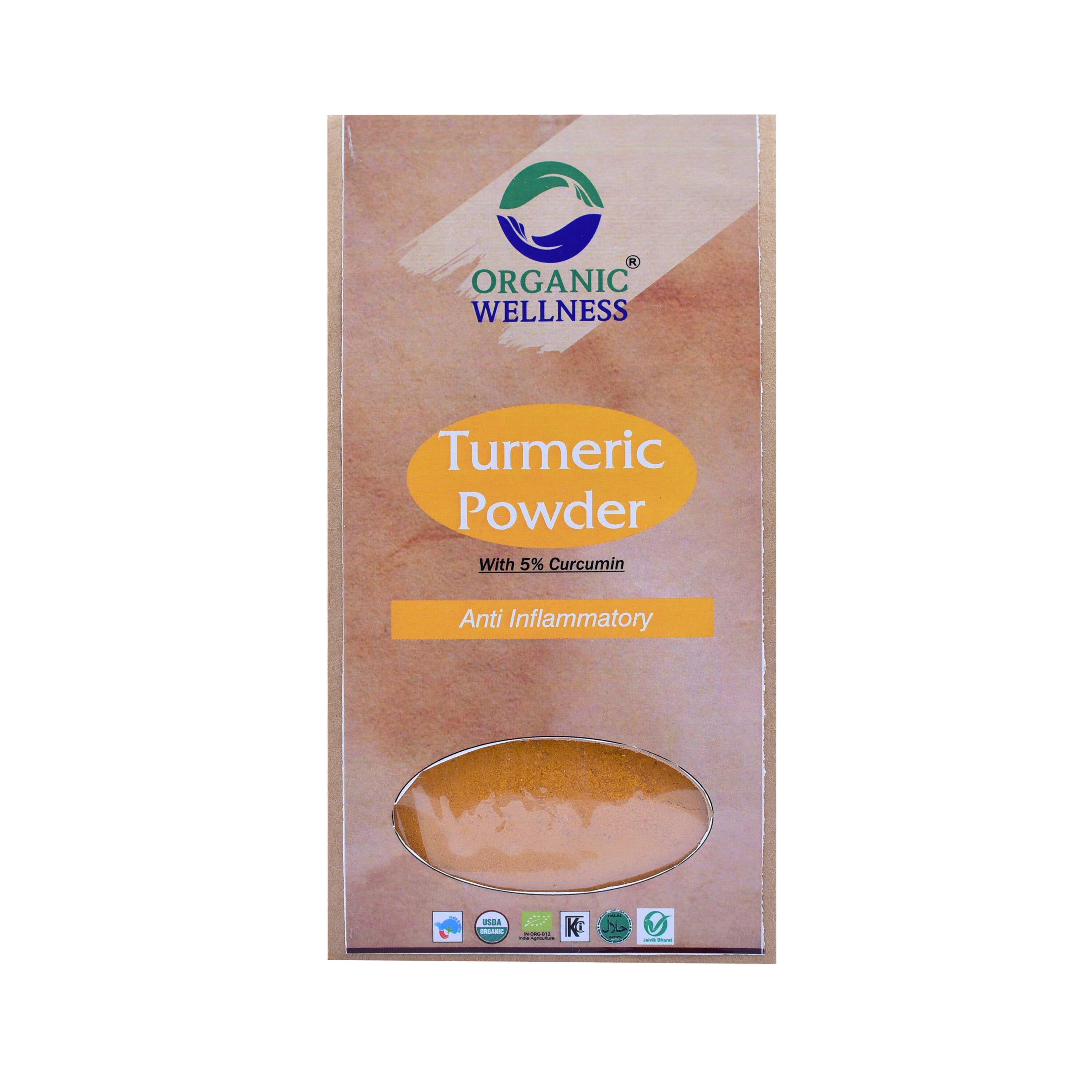 Organic Wellness Turmeric Powder - Mytrendzcart