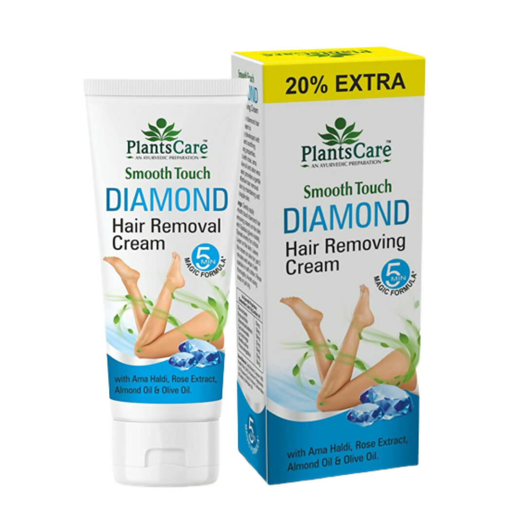 Plants Care Smooth Touch Diamond Hair Removing Cream - Mytrendzcart