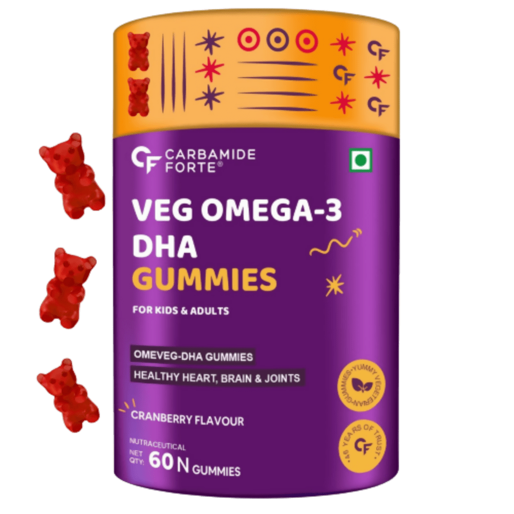 Carbamide Forte Veg Omega 3 - DHA Gummies - Mytrendzcart
