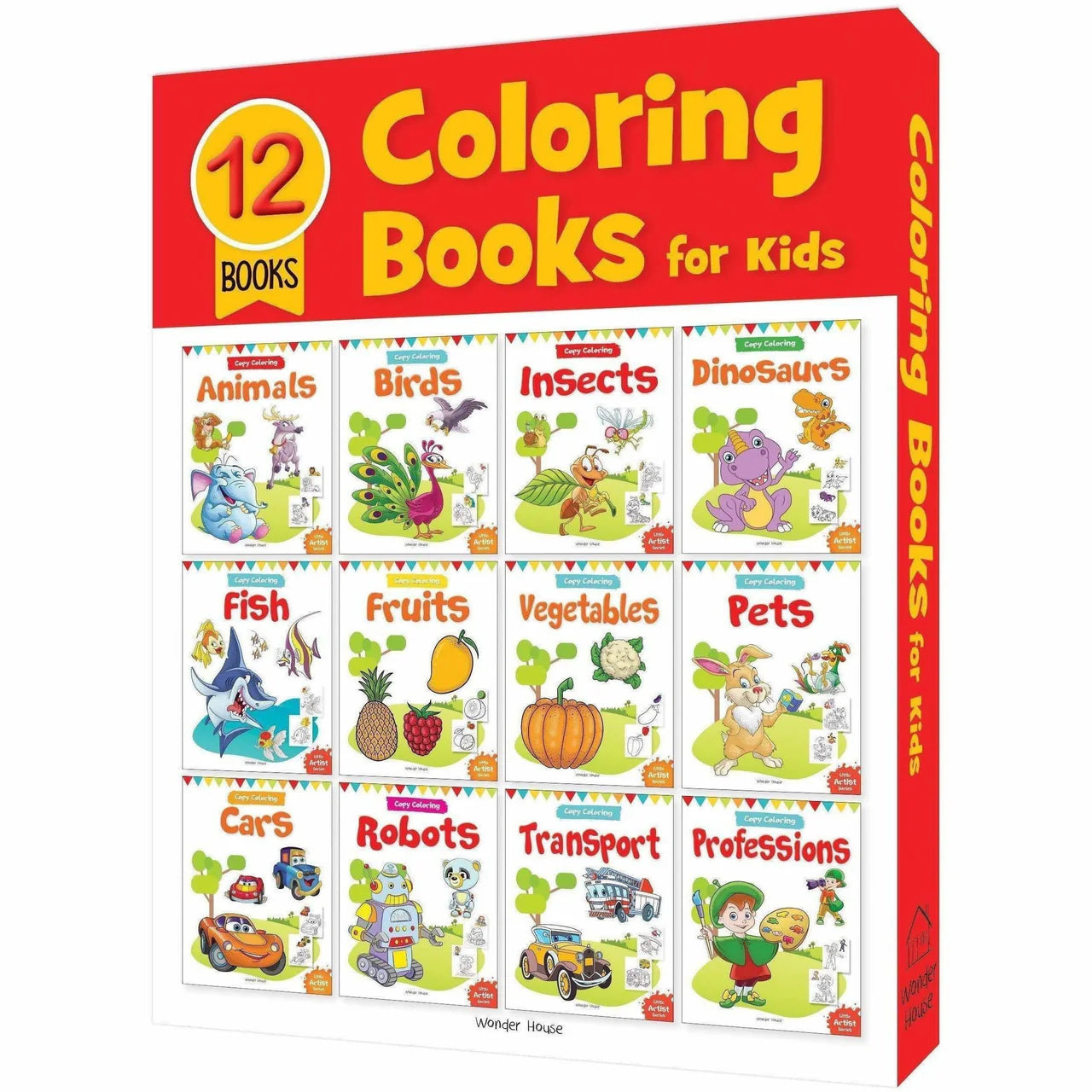Colouring Books For Kids: A Set of 12 Books Mytrendzcart