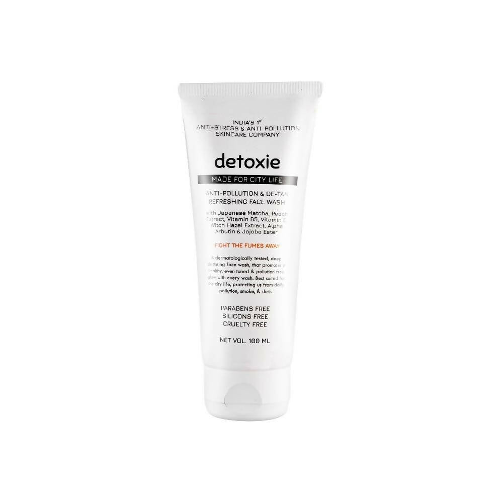 Detoxie Anti - Pollution & De - Tan Refreshing Face Wash - Mytrendzcart
