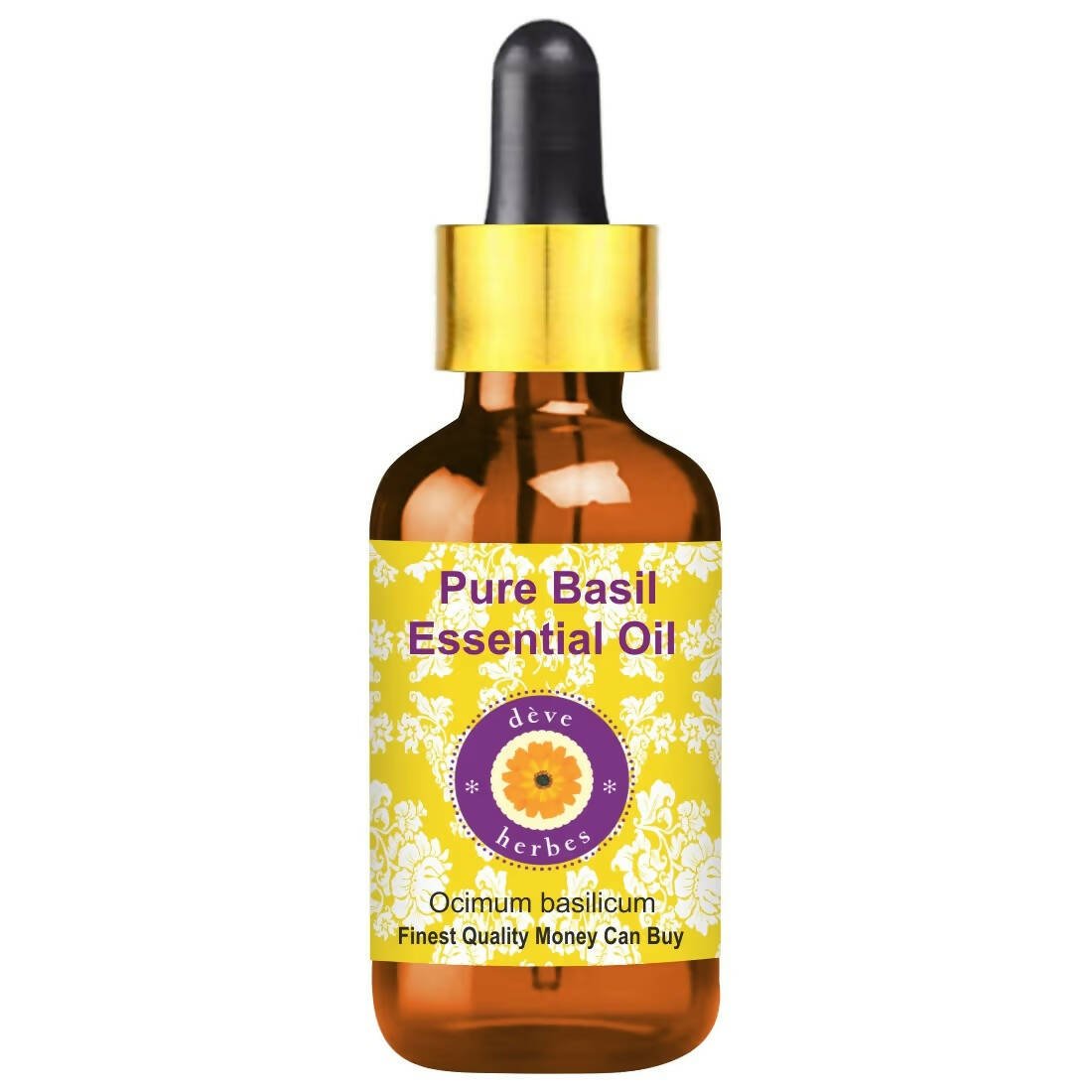 Deve Herbes Pure Basil Essential Oil - Mytrendzcart