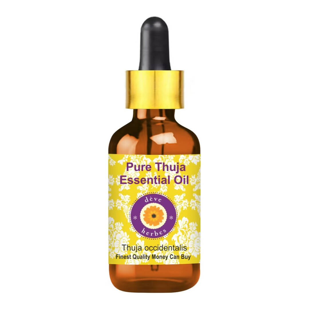 Deve Herbes Pure Thuja Essential Oil - Mytrendzcart