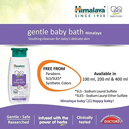 Himalaya Gentle Baby Wash -100 ml Mytrendzcart