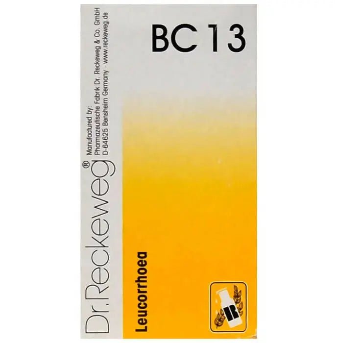Dr. Reckeweg Bio - Combination 13 (BC 13) Tablets - Mytrendzcart