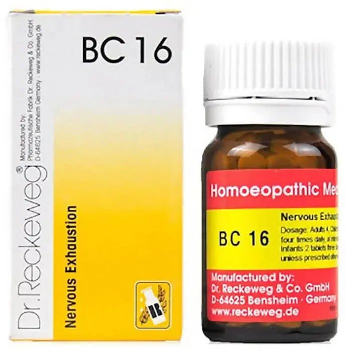 Dr. Reckeweg Bio - Combination 16 (BC 16) Tablets - Mytrendzcart
