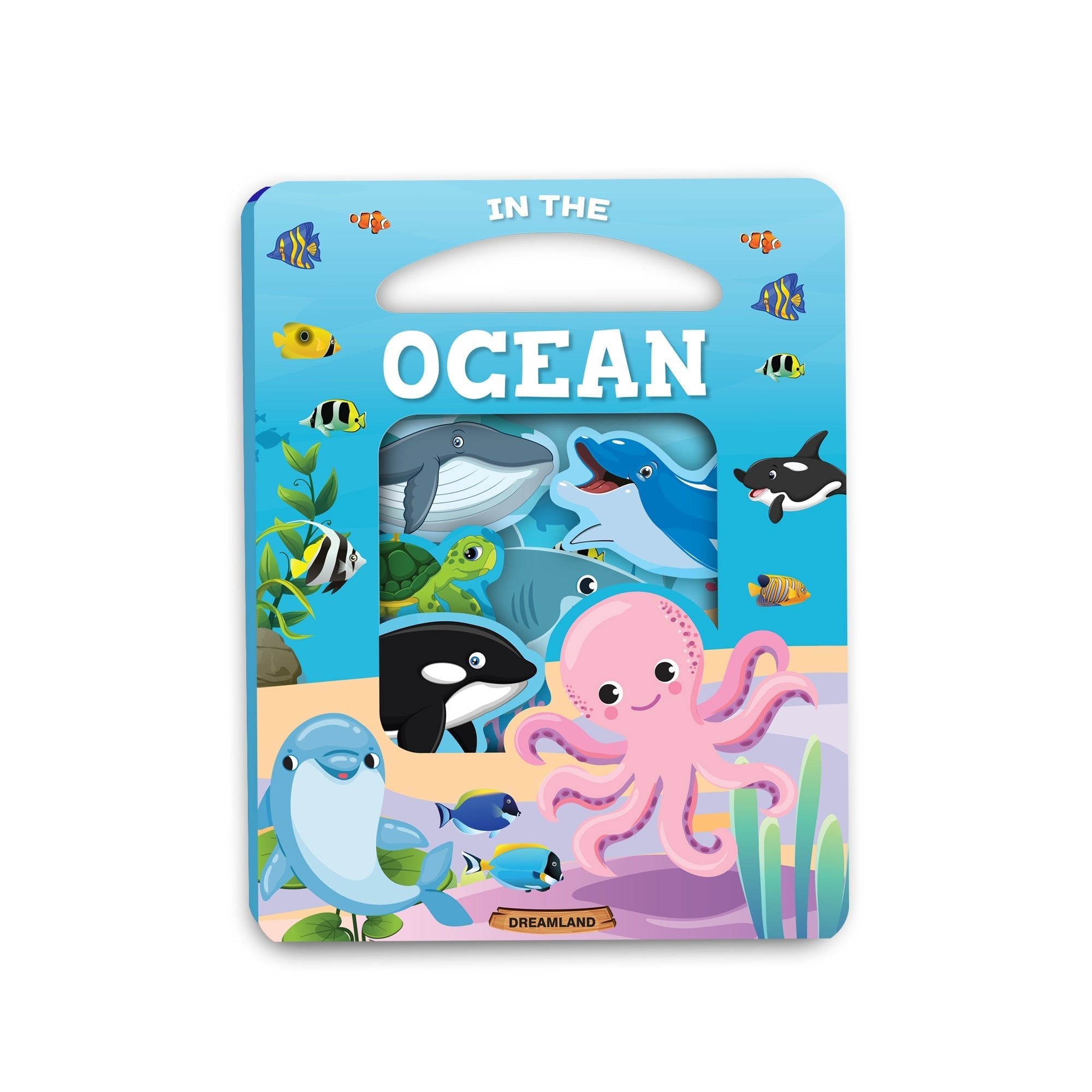 Dreamland Publications Die Cut Window Board Book - In the Ocean - Mytrendzcart