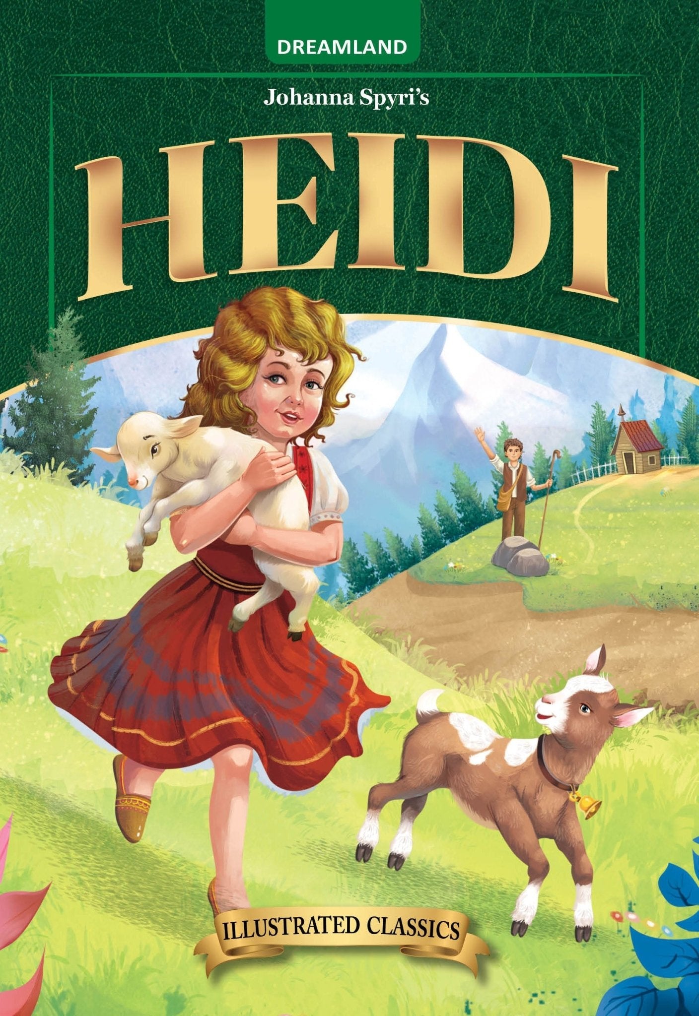 Dreamland Publications Heidi - Illustrated Abridged Classics for Children with Practice Questions : Children Classic Fiction Book - Mytrendzcart
