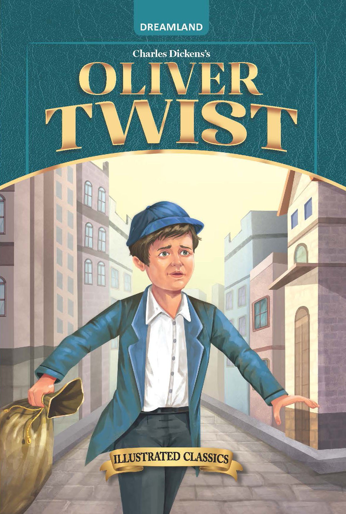 Dreamland Publications Oliver Twist - Illustrated Abridged Classics for Children with Practice Questions : Children Classic Fiction Book - Mytrendzcart