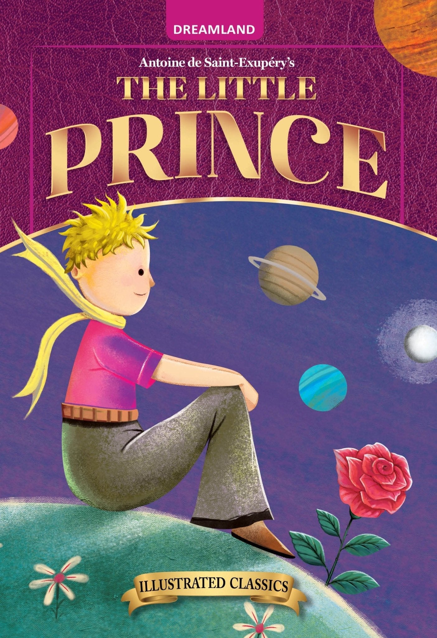 Dreamland Publications The Little Prince - Illustrated Abridged Classics for Children with Practice Questions : Children Classic Fiction Book - Mytrendzcart