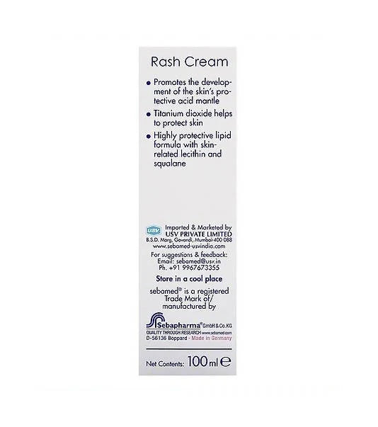 Sebamed Baby Rash Cream For Kids PH 5.5- 100ML -Pack Of 1 Mytrendzcart