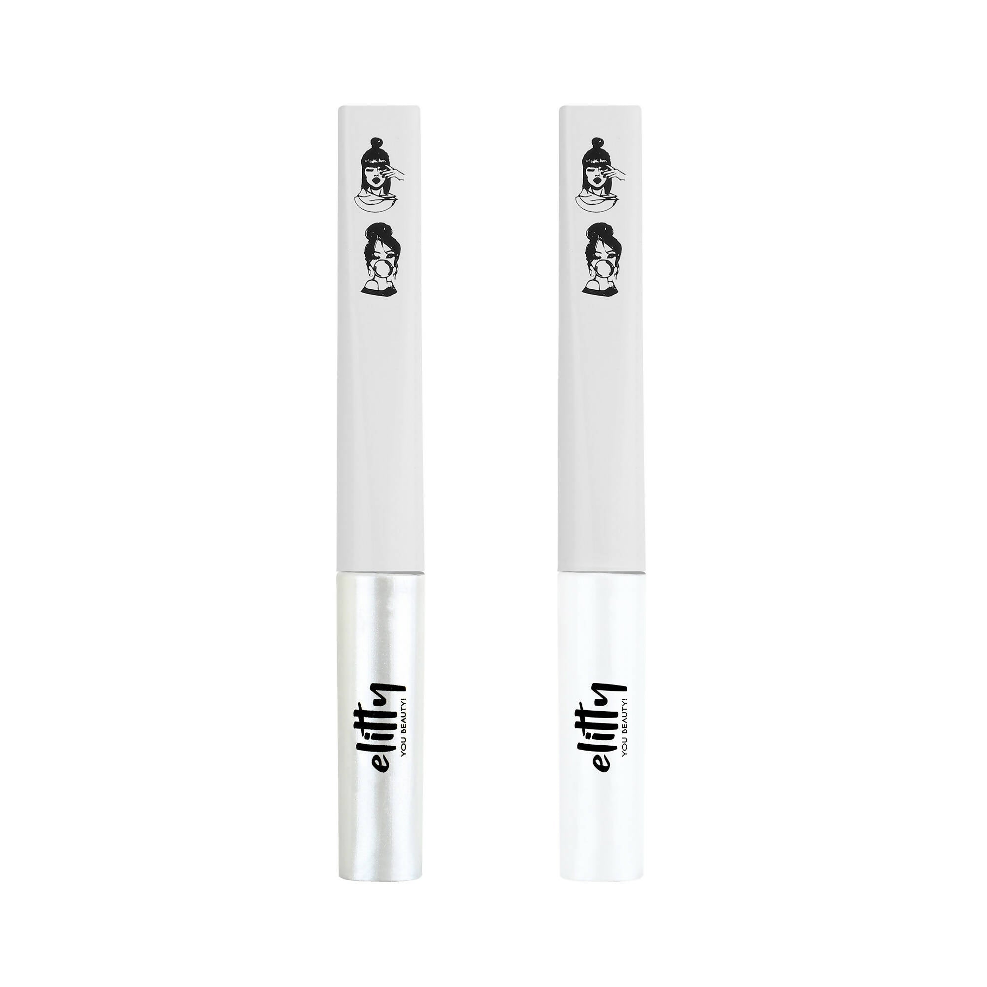 Elitty Eye Gotta Feeling - White On White Combo - Mytrendzcart