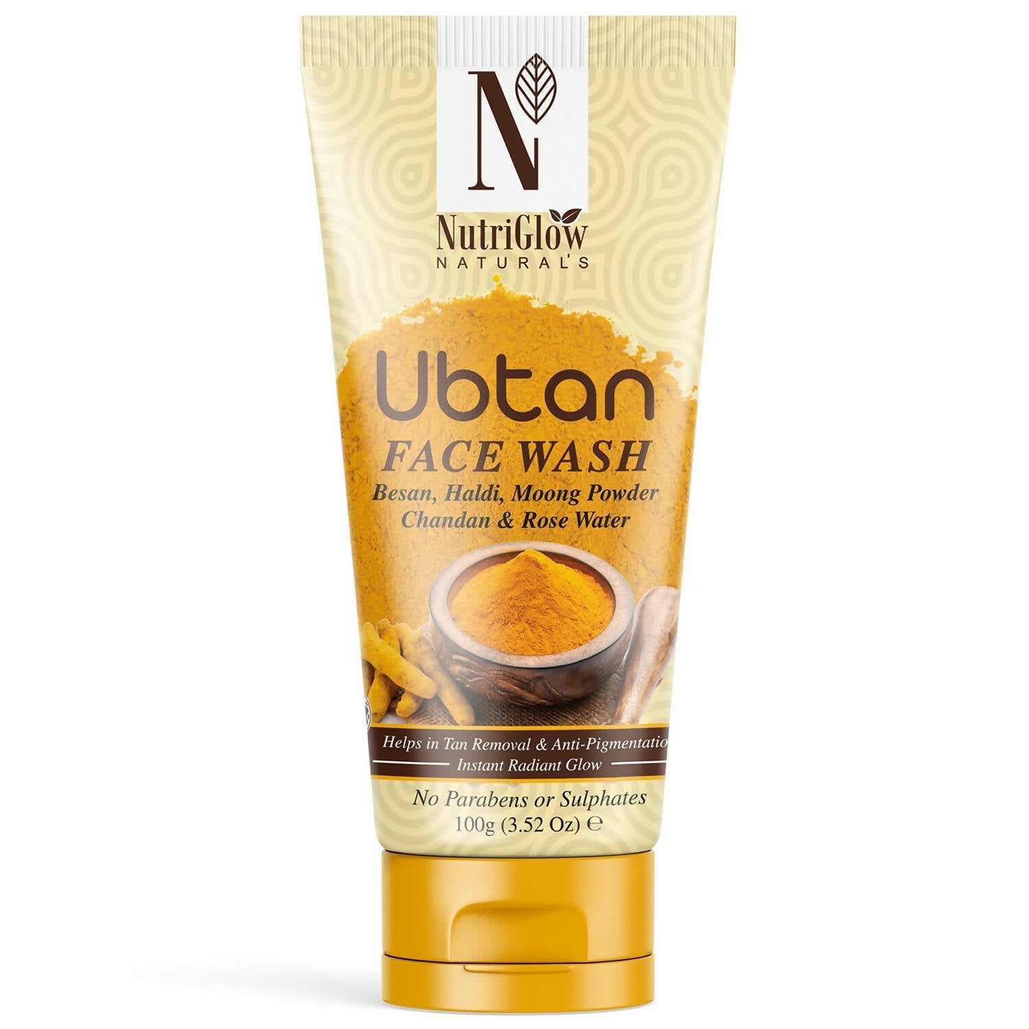 NutriGlow NATURAL'S Ubtan Face Wash - Mytrendzcart