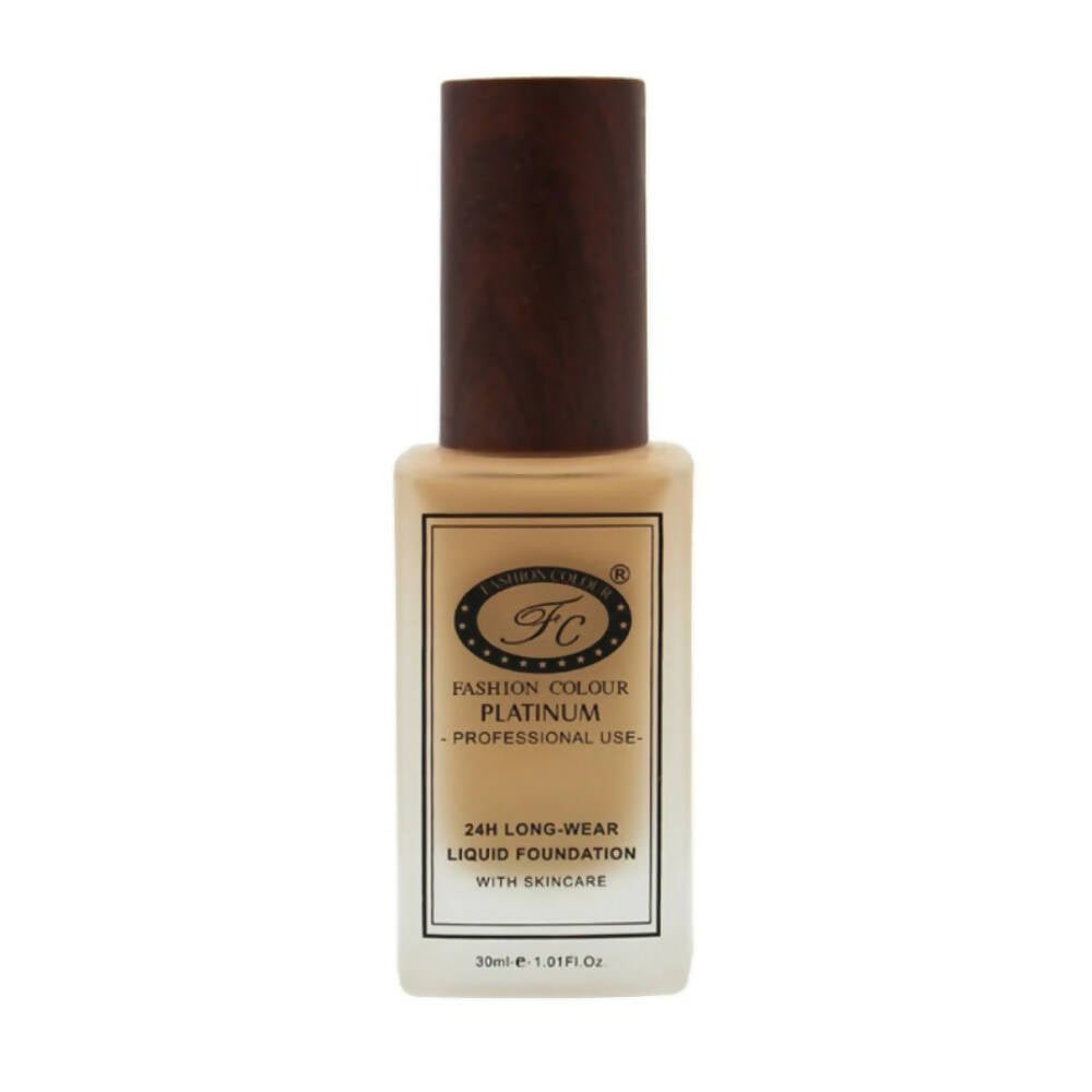 Fashion Colour 24HR Long Wear Liquid Foundation - Warm Nude (Medium Skin Tone) - Mytrendzcart