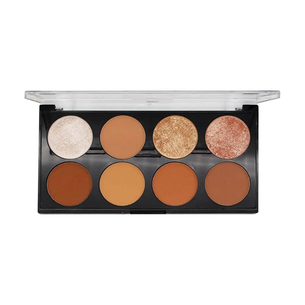 Fashion Colour Pro HD Contour & Highlighter Palette - Shade 03 - Mytrendzcart