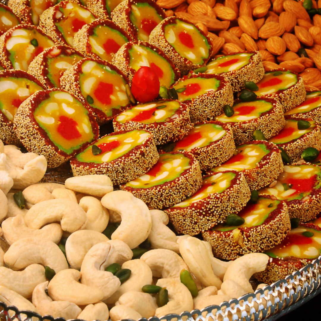 Kartik's Mithai Kaju Anjeer Cake - Mytrendzcart