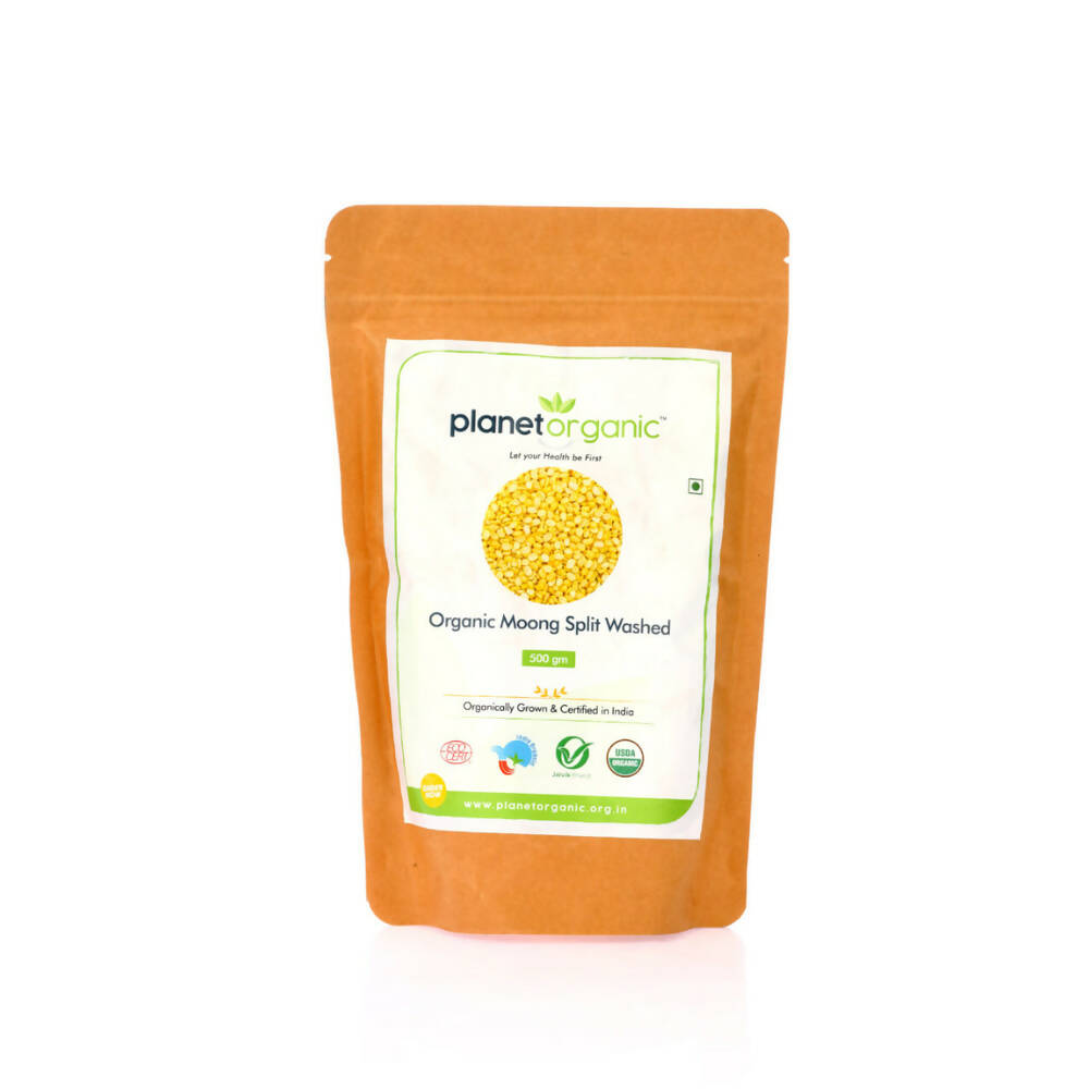 Planet Organic Moong Dal Split Washed - Mytrendzcart