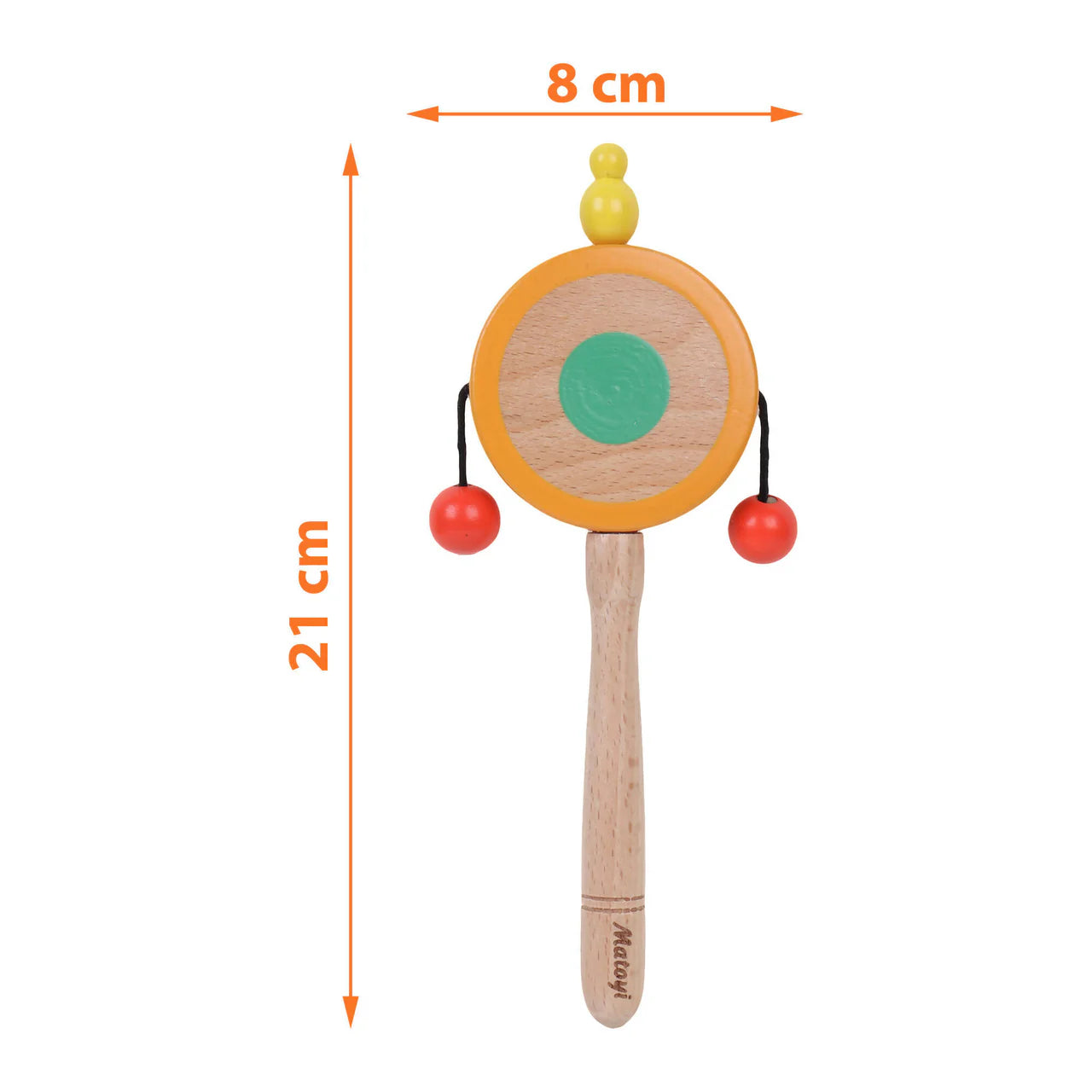 Matoyi Fish Rattle & Color Bowling Pin & Rainbow Stacker & Sheep Teether & Flat Disk Rattle For Kids -Combo Mytrendzcart