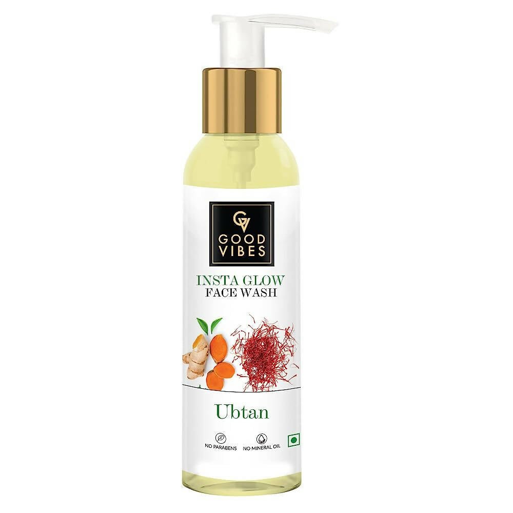 Good Vibes Ubtan Insta Glow Face Wash - Mytrendzcart
