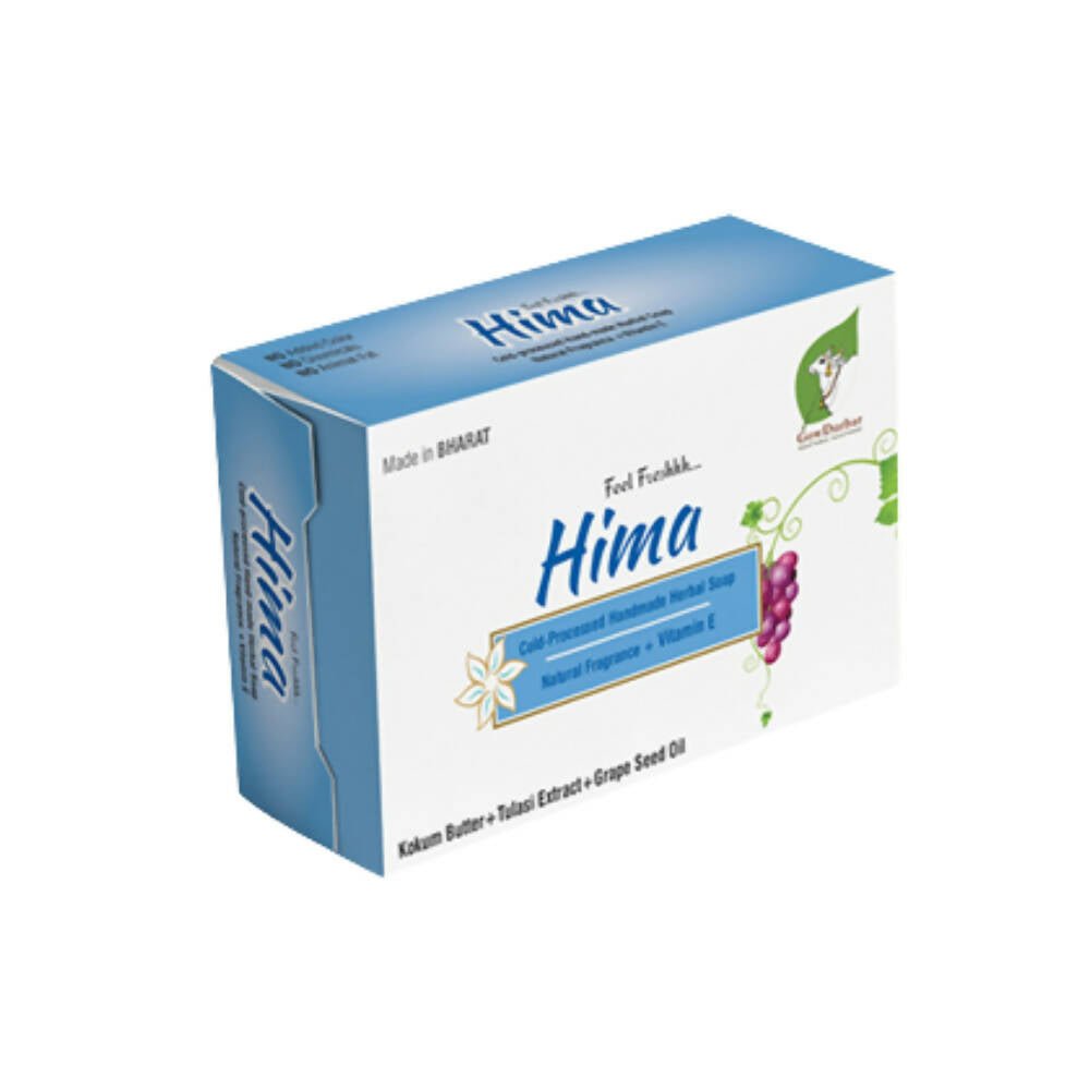 GowDurbar Hima - Cold Processed Handmade Herbal Soap - Mytrendzcart
