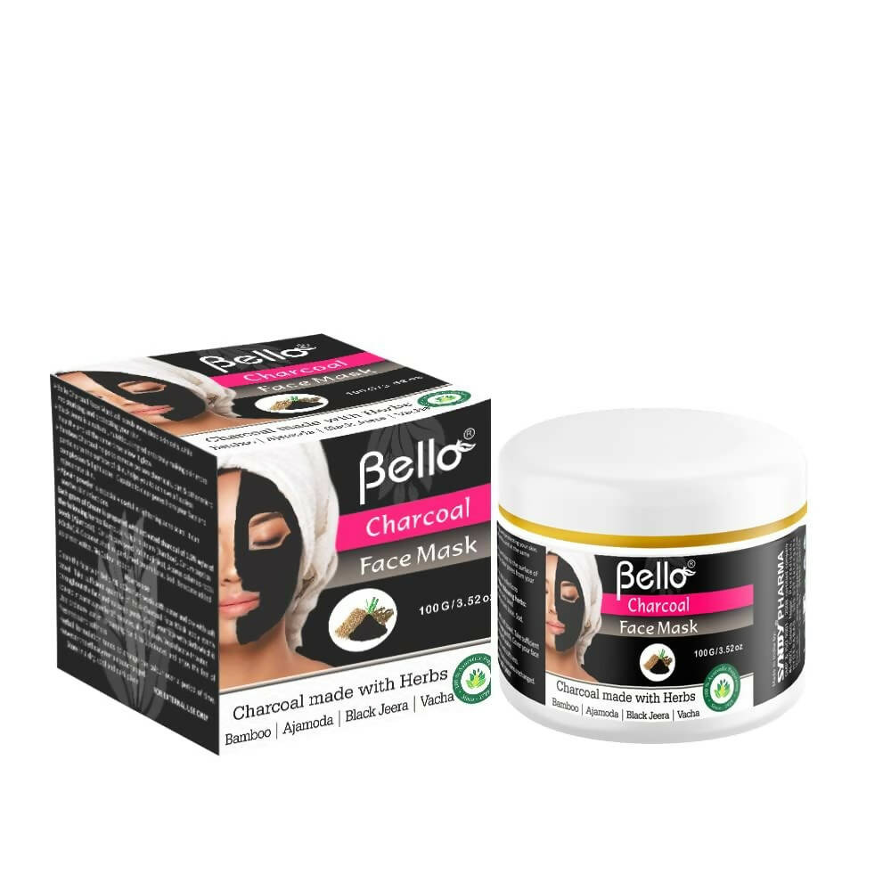 Bello Herbals Charcoal Face Mask - Mytrendzcart