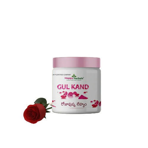 Happy Herbals Gulkand - Roja Pushpa Lehyam - Mytrendzcart