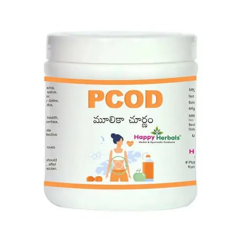 Happy Herbals PCOD Moolika Churnam - Mytrendzcart