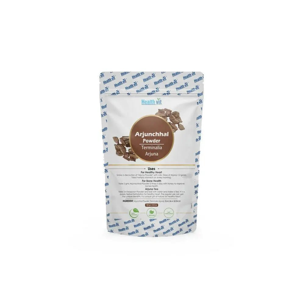 Healthvit Natural Arjunchhal Powder - Mytrendzcart