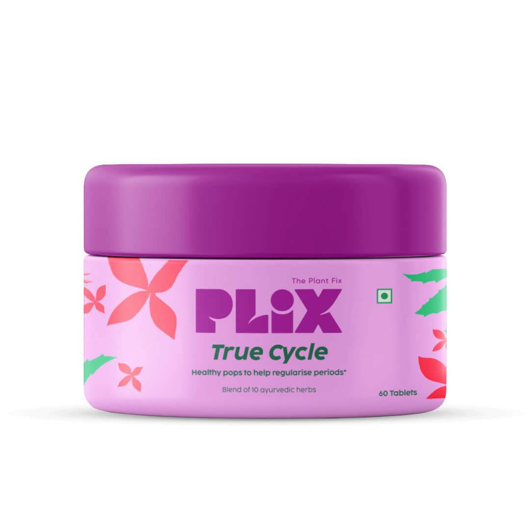 PLIX The Plant Fix Women's True Cycle Tablets - Mytrendzcart